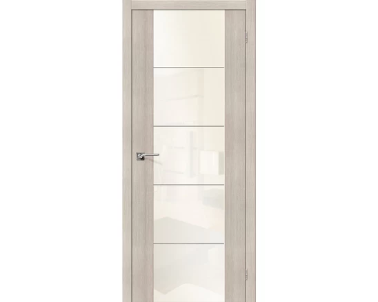 El Porta - Vetro V4 White Pearl, Cappuccino Veralinga, остекленная