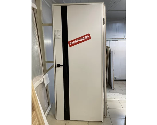 Дверной блок Flat Z1. Новая. 850*2000 мм. Велдорис серия смарт, с фурнитурой, ручка, агб замок Италия, 3 наличника