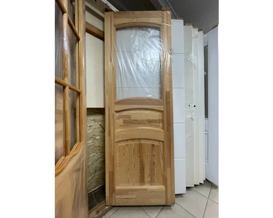 Полотно ПМЦ М16, массив сосны, некрашеное, без стекла, новое. 700*2000 мм