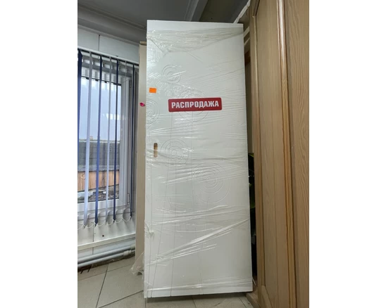 Дверь Эмаль МДФ Техно, STEFANY 1126 Белый. Нестандарт. Уценка. 750*2000 мм