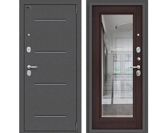 Porta S 104.П61 Антик Серебро/Wenge Veralinga
