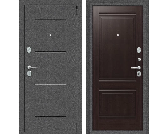 Porta R 104.K42 Антик Серебро/Wenge Veralinga