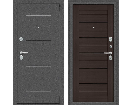 Porta R 104.П22 Антик Серебро/Wenge Veralinga