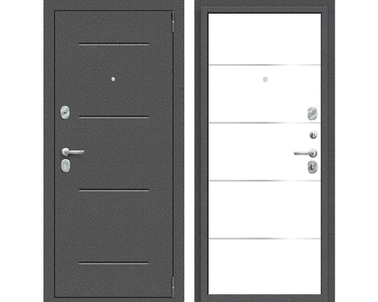 Porta R 104.П50 (IMP-6) Антик Серебро/Super White