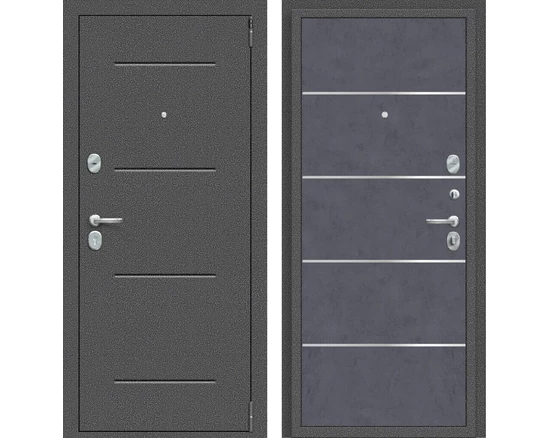 Porta R 104.П50 (IMP-6) Антик Серебро/Graphite Art