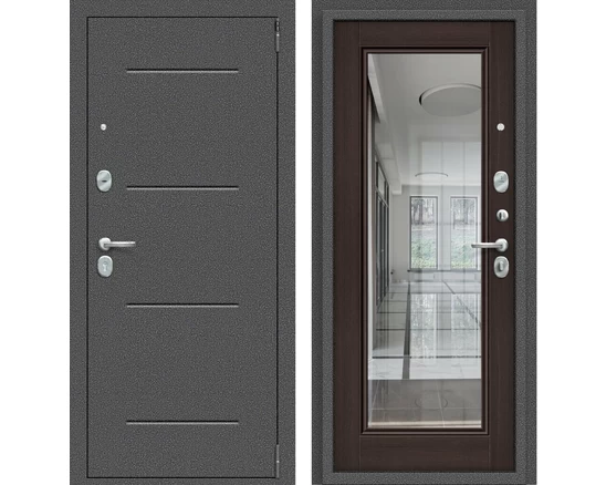 Porta R 104.П61 Антик Серебро/Wenge Veralinga