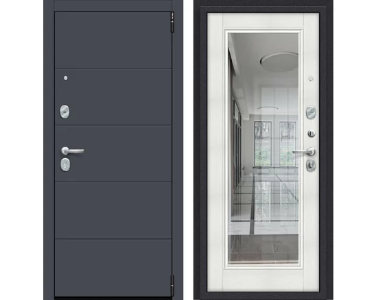 Porta R 4.П61 Graphite Pro/Super White