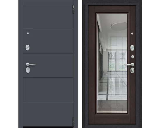 Porta R 4.П61 Graphite Pro/Super White