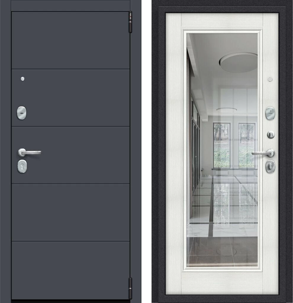 Porta R 4.П61 Graphite Pro/Super White