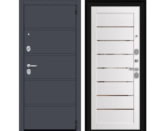 Porta R 8.П222 Graphite Pro/Arctic Wood
