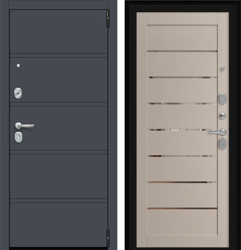 Porta R 8.П222 Graphite Pro/Arctic Wood
