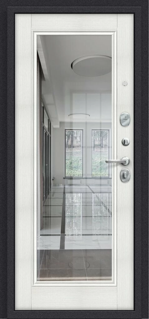 Porta R 51.П61 Graphite Pro/Bianco Veralinga
