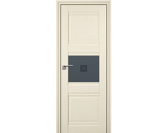 Profildoors - 5x Эшвайт, Мателюкс узор графит с прозр. фьюзингом