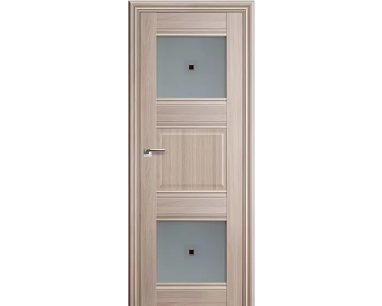 Profildoors - 6x Орех пекан, Мателюкс узор матовое с корич. фьюзингом