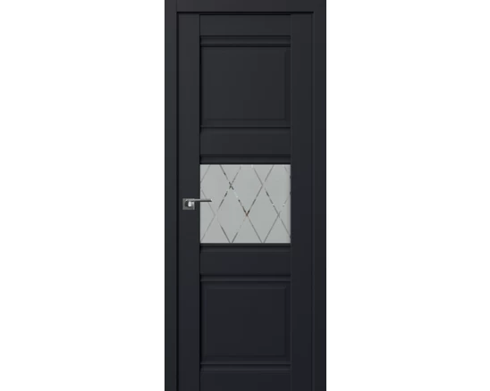 Profildoors 5U / Черный Матовый - ромб