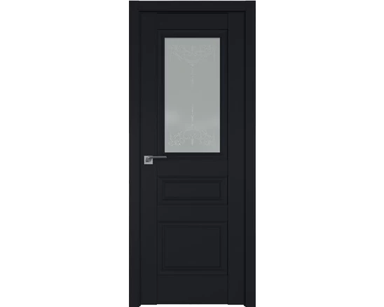 Profildoors 2.39U / Черный Матовый - кристалл