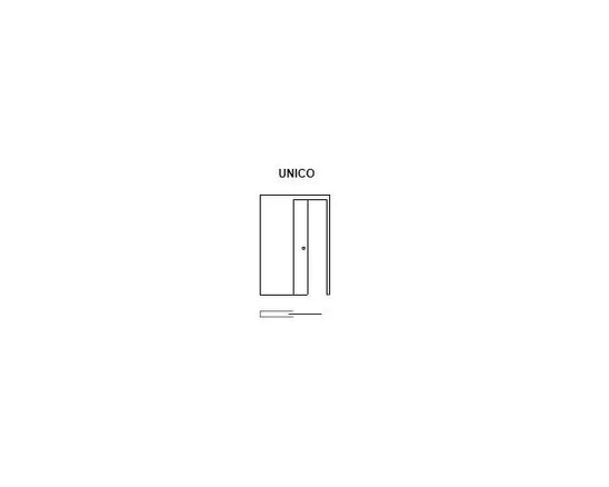 Дверной пенал UNICO 100/125 700x2000 mm