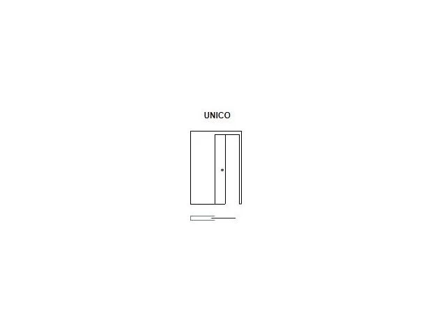 Дверной пенал UNICO 100/125 900x2000 mm