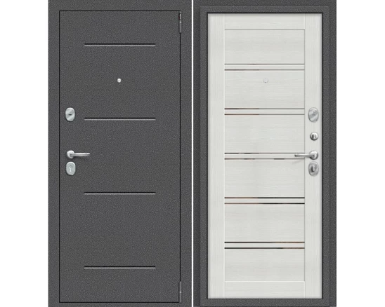 Porta R 104.П28 Антик Серебро/Bianco Veralinga