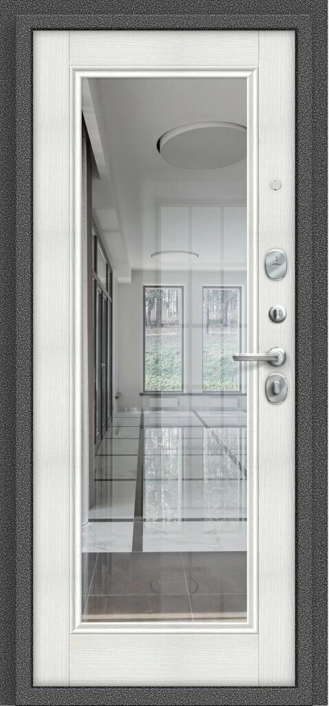 Porta R 104.П61 Антик Серебро/Bianco Veralinga